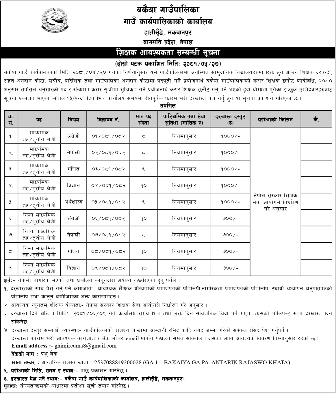 6758__Bakaiya-Gaupalika-Vacancy-for-Secondary-and-Lower-Secondary-Teacher-2081.png